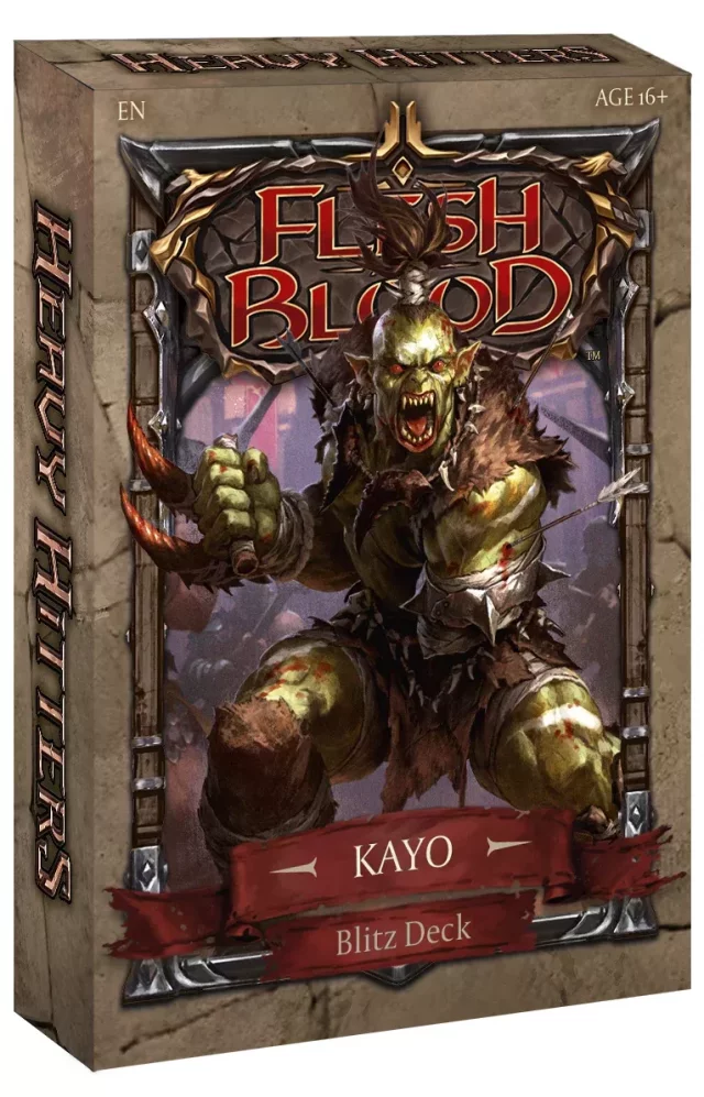 Karetní hra Flesh and Blood TCG: Heavy Hitters - Kassai Blitz Deck dupl