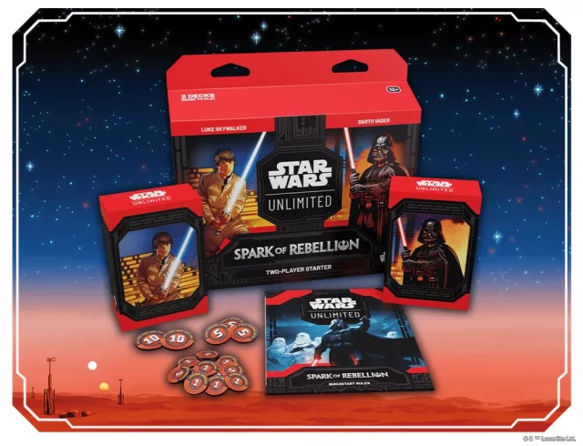 Karetní hra Star Wars: Unlimited - Spark of Rebellion Prerelease Pack dupl