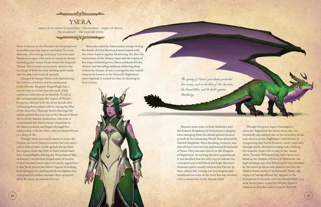 Książka World of Warcraft: The Dragonflight Codex - A Definitive Guide to the Dragons of Azeroth