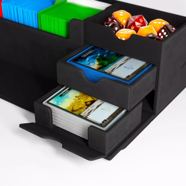 Pudełko na karty Gamegenic - Cards Lair Pro 1000+ Convertible Black