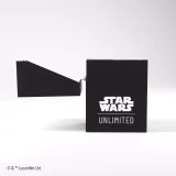 Krabička na karty Gamegenic - Star Wars: Unlimited Soft Crate White/Black dupl