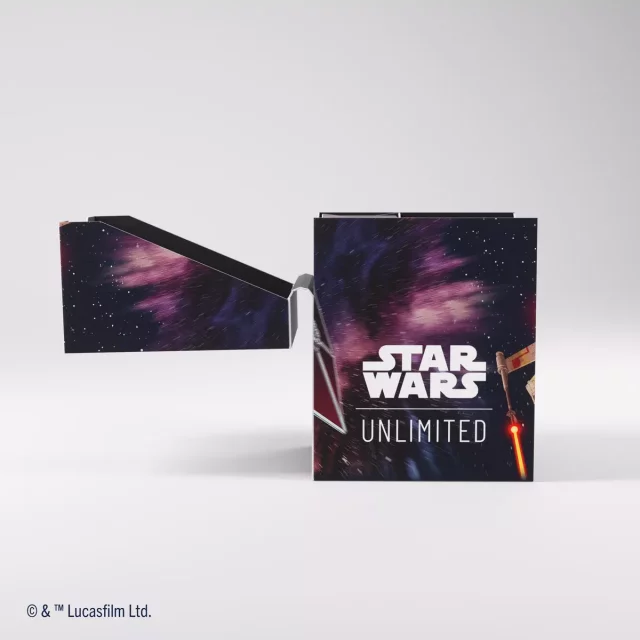 Krabička na karty Gamegenic - Star Wars: Unlimited Soft Crate Black/White dupl