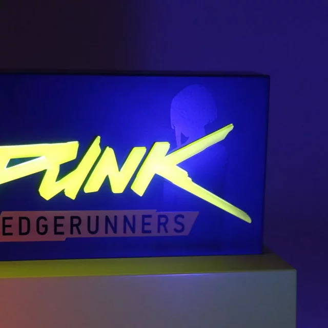 Lampka Cyberpunk: Edgerunners - Logo Edgerunners