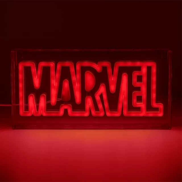 Lampička Marvel - Logo dupl