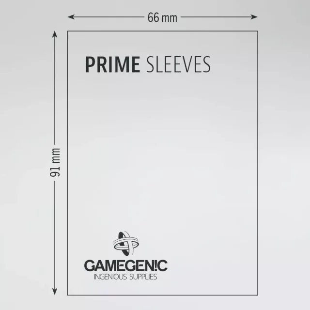 Ochraniacze na karty Gamegenic - Prime Sleeves Lime (100 ks)