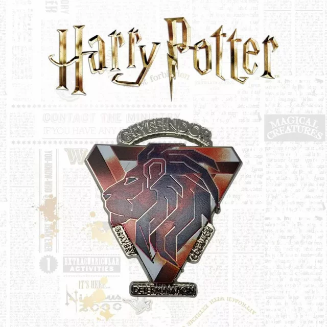 Odznak Harry Potter - Zlatonka XL (zlatá) dupl