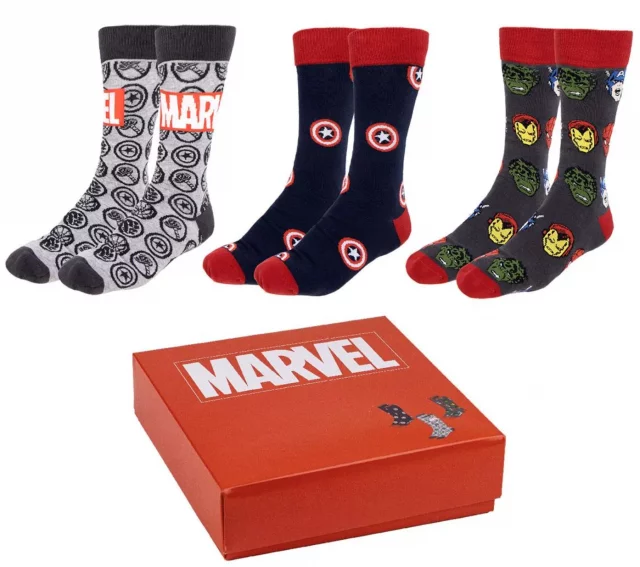 Ponožky Deadpool - 3 páry dupl