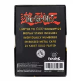 Sběratelská plaketka Yu-Gi-Oh! - B. Skull Dragon (pozlacená) dupl