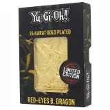 Sběratelská plaketka Yu-Gi-Oh! - B. Skull Dragon (pozlacená) dupl