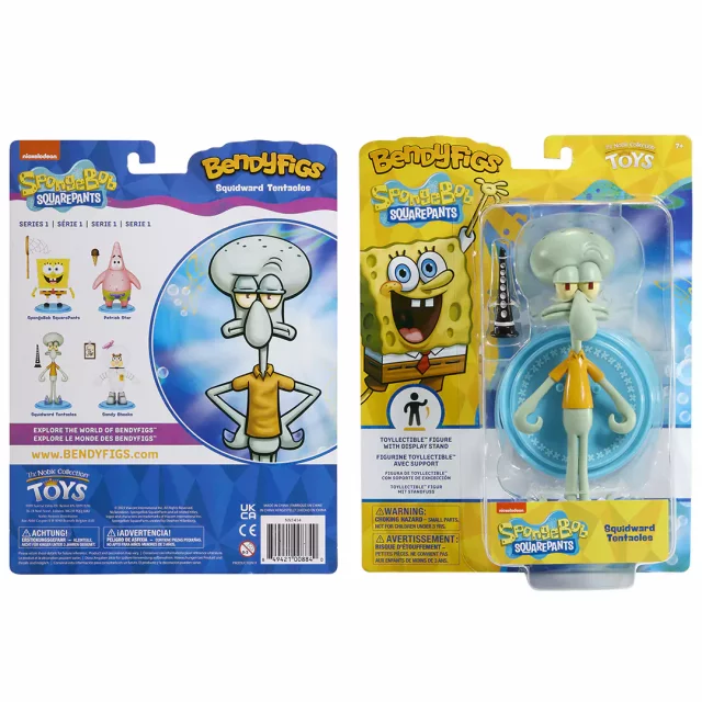 Figurka SpongeBob Squarepants - Squidward Tentacles (BendyFigs)