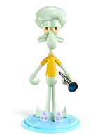 Figurka SpongeBob Squarepants - Squidward Tentacles (BendyFigs) (uszkodzone opakowanie)
