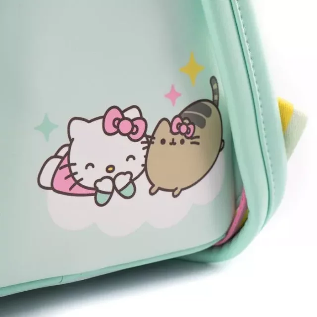 Plecak Pusheen x Hello Kitty - Balony i Tęcza Mini Plecak (Loungefly)