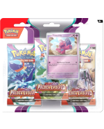 Gra karciana Pokémon TCG: Scarlet & Violet - Paldea Evolved 3-Pack Blister booster (Tinkatink)