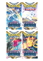 Gra karciana Pokémon TCG: Sword & Shield Silver Tempest - booster (10 kart)