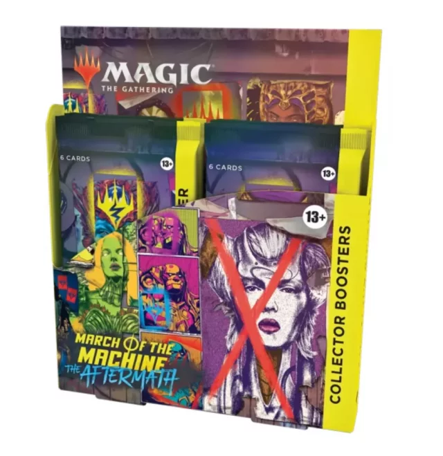 Karciana gra Magic: The Gathering March of the Machine: The Aftermath - Collector Booster Box (12 boosterów)