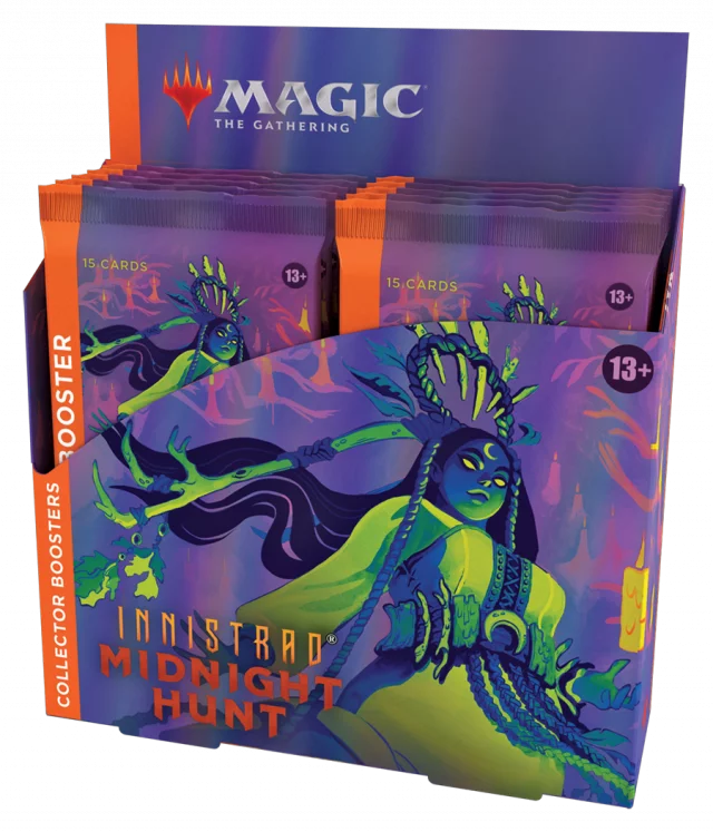 Gra karciana Magic: The Gathering Innistrad: Midnight Hunt - Collector Booster (15 kart)