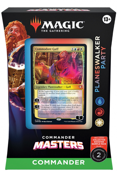 Gra karciana Magic: The Gathering Commander Masters - Planeswalker Party (Talia komendanta)