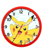 Zegar naścienny Pokémon - Pikachu