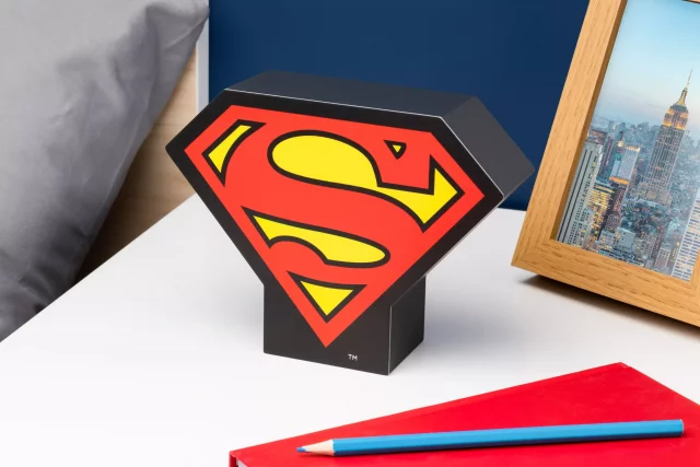 Lampka Superman - Logo Supermana