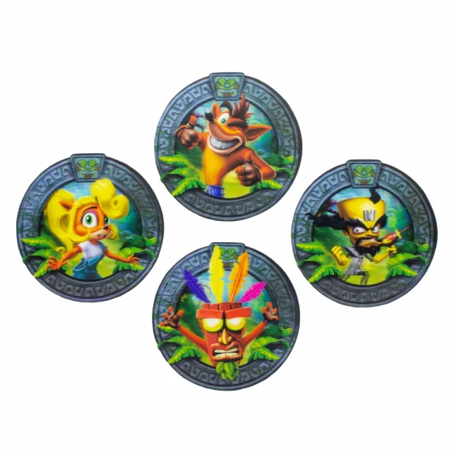 Podkładki Crash Bandicoot - 3D