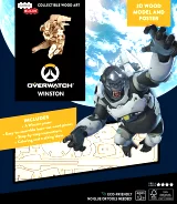 Zestaw Overwatch - Winston (drewniany)