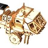 Model do składania - łazik na energię słoneczną Navitas Rover LS504 (drewniany)