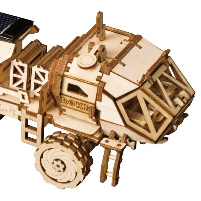 Model do składania - łazik na energię słoneczną Navitas Rover LS504 (drewniany)