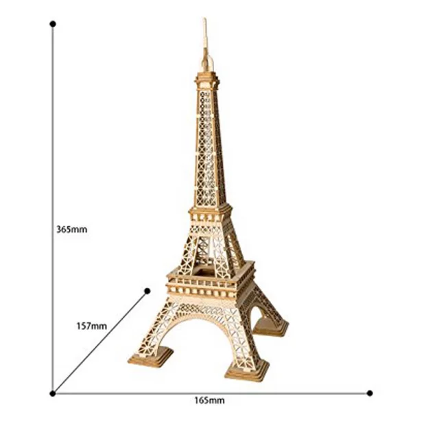 Stavebnice - Eiffelova věž (dřevěná)
