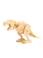 Zestaw konstrukcyjny - Kąsający T-Rex (drewno)