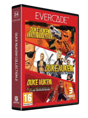 Cartridge do retro konsoli Evercade - Duke Nukem Collection 2 (PC)