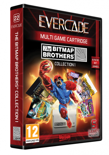  Cartridge do retro konsoli Evercade - The Bitmap Brothers Collection 1 (PC)