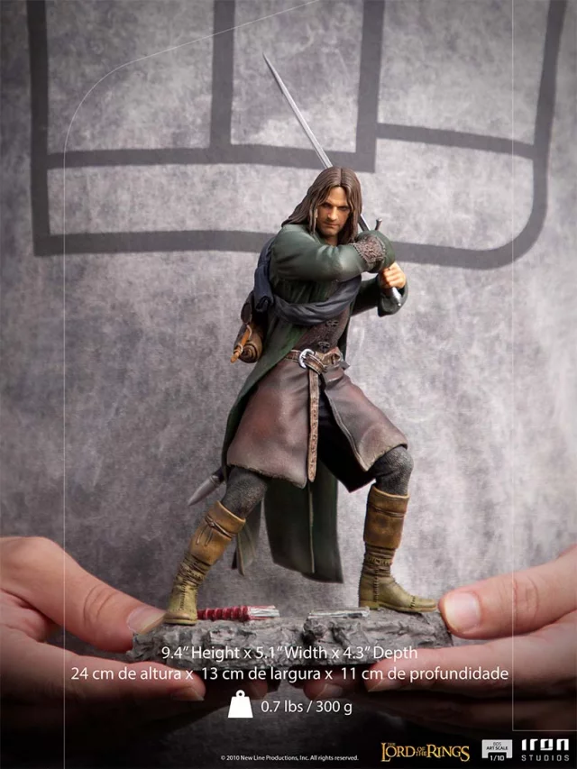 Figurka Władca Pierścieni - Aragorn BDS Art Scale 1/10 (Iron Studios)