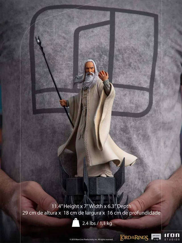Figurka Władca Pierścieni - Saruman BDS Art Scale 1/10 (Iron Studios)