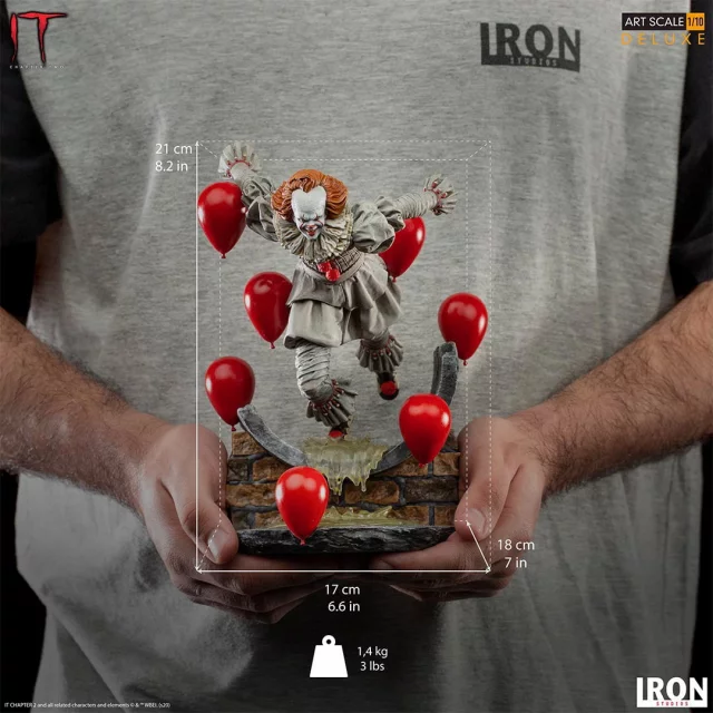 Figurka IT Chapter Two - Pennywise Deluxe Art Scale 1/10 (Iron Studios)