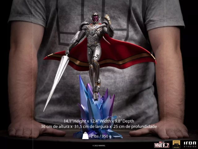 Figurka Marvel: Co jeśli...? - Infinity Ultron Deluxe Art Scale 1/10 (Iron Studios)