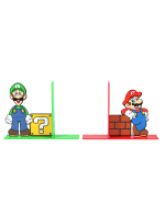 Stojak na książki Super Mario - Mario i Luigi