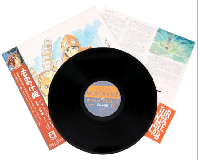 Oficjalny soundtrack Princess Mononoke na płycie LP