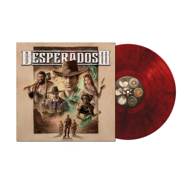 Oficjalny soundtrack Desperados III na LP