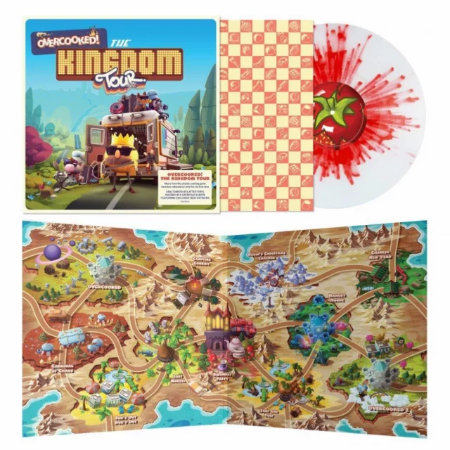 Oficiální soundtrack Overcooked!: The Kingdom Tour na LP