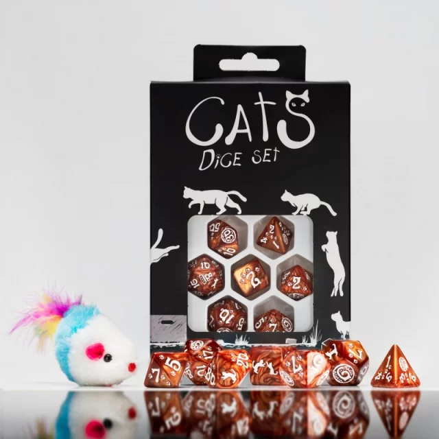 Kostki Cats - Muffin biało-karmelowe