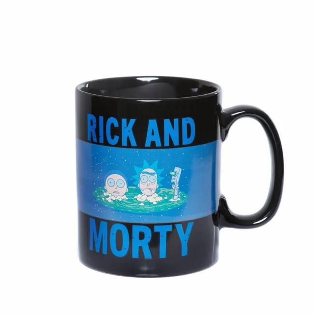 Kubek Rick and Morty - Portal (zmieniający się pod wpływem temperatury)