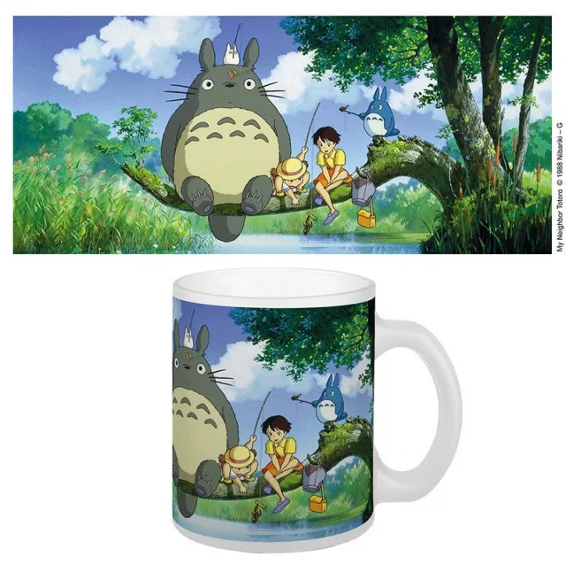 Hrnek Studio Ghibli - Totoro Fishing