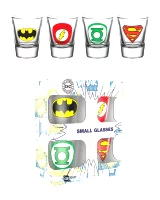 Kieliszki DC Comics - Logos