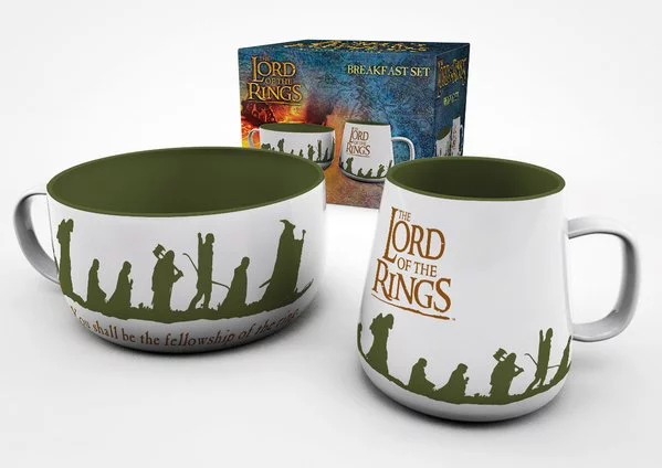 Zestaw śniadaniowy Lord of the Rings - Fellowship