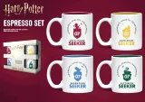 Kubki Harry Potter - Quidditch Espresso - 4 w zestawie