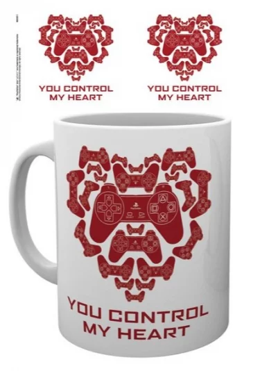 Kubek PlayStation - You Control My Heart