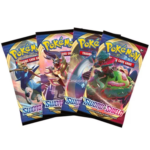 Gra karciana Pokémon TCG: Sword and Shield - Booster (10 kart)