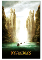 Plakat Lord of the Rings - The Gates of Argonath