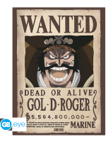 Plakat One Piece - Wanted Gol .D. Roger