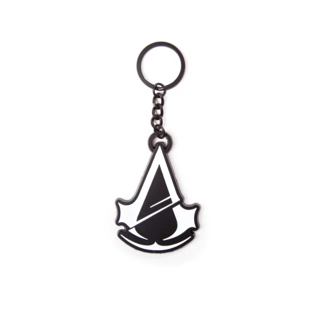 Brelok Assassins Creed: Unity - czarno białe logo